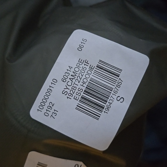 Fear of God Essentials Sycamore Green Hoodie New - Picture 5 of 7